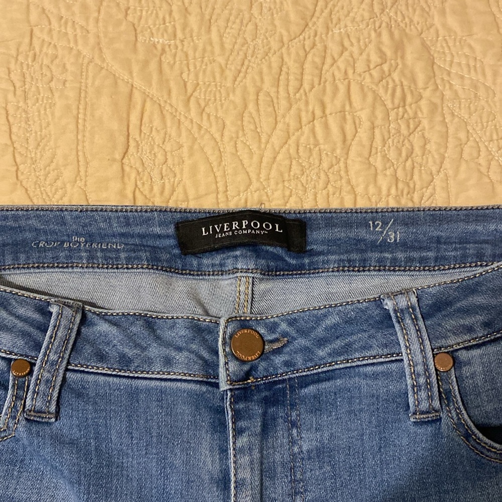 Liverpool Jeans Company - the crop boyfriend women’s capri